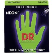 DR Strings HiDef Neon Green Lite NGE-9 DR Strings HiDef Neon Green Lite NGE-9