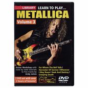 Music Sales Learn to Play Metallica Vol.3 Music Sales Learn to Play Metallica Vol.3