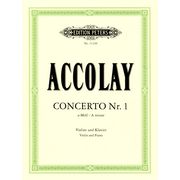 E Peters Accolay Concerto Nr.1 Vl/Kl E Peters Accolay Concerto Nr.1 Vl/Kl