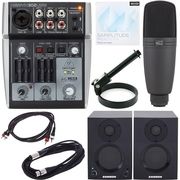 Behringer Xenyx 302 USB Podcast Bundle Behringer Xenyx 302 USB Podcast Bundle