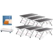 Stairville Stage Bundle 6x UniStage IDSC Stairville Stage Bundle 6x UniStage IDSC