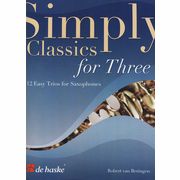 De Haske Simply Classics Three Sax De Haske Simply Classics Three Sax