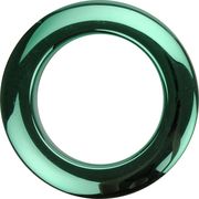 Bass Drum O's 2" Green chrome round HCG2 Bass Drum O's 2" Green chrome round HCG2