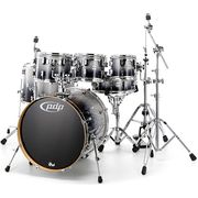 DW PDP CM7 Rock Silver / Black DW PDP CM7 Rock Silver / Black