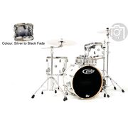 DW PDP CM4 Studio Silver / Black DW PDP CM4 Studio Silver / Black