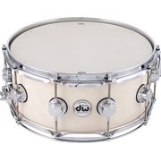 DW 14"x06" Satin Snare White Chr. DW 14"x06" Satin Snare White Chr.