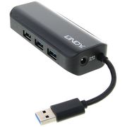 Lindy USB 3.0 Hub & Gigabit Ethernet Lindy USB 3.0 Hub & Gigabit Ethernet