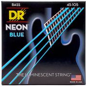 DR Strings HiDef Blue Neon Medium4 45-105 DR Strings HiDef Blue Neon Medium4 45-105