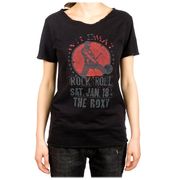 Cotton Music Rock Guitar Lady T-Shirt L Cotton Music Rock Guitar Lady T-Shirt L