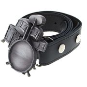 Rockys Belt Drum Set Black 75 Rockys Belt Drum Set Black 75