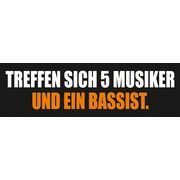 Bandshop Sticker Treffen sich 5 Musiker Bandshop Sticker Treffen sich 5 Musiker