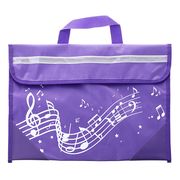 Music Sales Wavy Stave Music Bag (Purple) Music Sales Wavy Stave Music Bag (Purple)