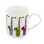 Music Sales Mug with Saxophone Music Sales Mug with Saxophone