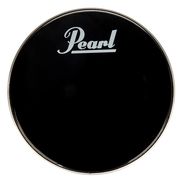 Pearl 18" Bass Drum Front Head Black Pearl 18" Bass Drum Front Head Black