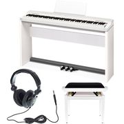 Casio PX-160 WH Privia Deluxe Bundle Casio PX-160 WH Privia Deluxe Bundle