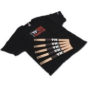 Vic Firth 5A American Hickory +Shirt L Vic Firth 5A American Hickory +Shirt L