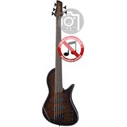 Harley Benton FanFret-5B Black Burl Deko Harley Benton FanFret-5B Black Burl Deko
