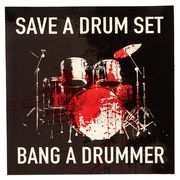 Bandshop Sticker Save A Drum Set Bandshop Sticker Save A Drum Set