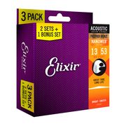 Elixir Phosphor Bronze HD Light 3P Elixir Phosphor Bronze HD Light 3P