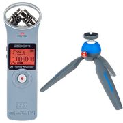 Zoom H1 Gray PIXI Tripod Bundle Zoom H1 Gray PIXI Tripod Bundle