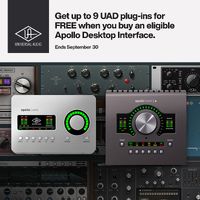 Universal Audio Apollo Desktop Promo