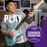 Yamaha Guitars Cashback 2026