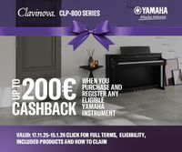 200 Euro Yamaha Cashback 2025