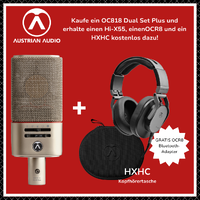 Austrian Audio Hi-X55 plus case and dongle for free