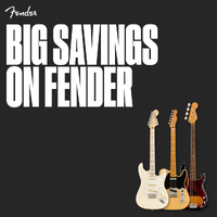 Big savings on Fender