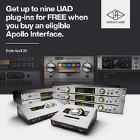 Promoción Universal Audio Apollo Perfect Take