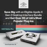UAD Apollo Desktop Promo