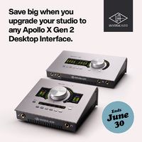 Réductions immédiates sur les interfaces Apollo X Gen 2 Desktop