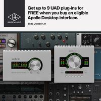 Promotion Universal Audio Apollo Desktop
