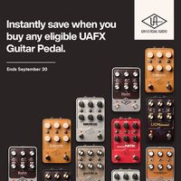 Universal Audio Pedal Promo