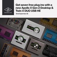 Universal Audio Apollo Desktop Promo