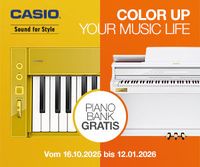 Ławka do fortepianu Casio w zestawie