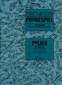 Schott Orchester Probespiel Pauke Schott Orchester Probespiel Pauke