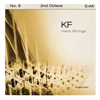 Bow Brand : KF 2nd E Harp String No.8