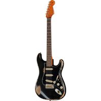 Fender : 60 Strat BLK Heavy Relic MBAH