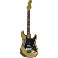 Fender : 63 Strat HSS FR CS Relic MBGF