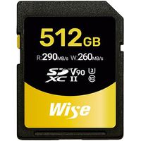 Wise : SDXC UHS-II V90 512GB