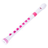 Nuvo : Recorder+ Baroque white-pink