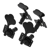 Harley Benton : Parts J-Bass Tuners Set Black