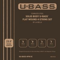 Kala : U-Bass 4-string Set Flatwound