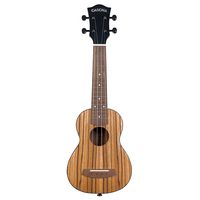 Cascha : Soprano Ukulele Zebra Wood