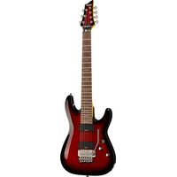 Schecter : Demon 7 FR Crimson Red Burst