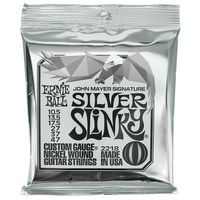 Ernie Ball : Silver Slinky John Mayer 2218