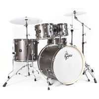 Gretsch Drums : Energy Grey Steel 5-piece HWP