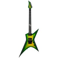 Solar Guitars : X1.6FRLB Lime Burst Matte