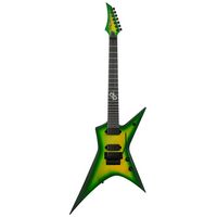 Solar Guitars : X1.7FRLB Lime Burst Matte